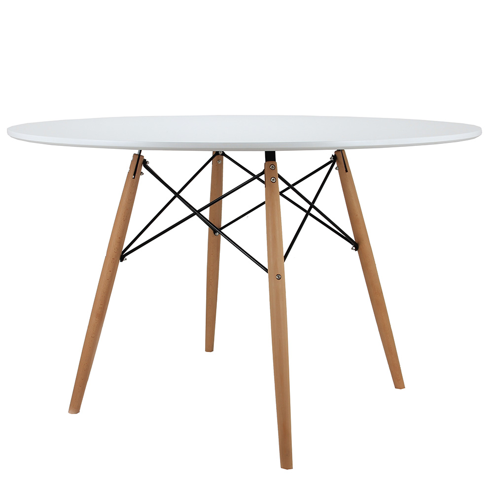 Стол Eames диам.100см, белый в магазине «На диване» в Краснодаре  — Выгодная цена