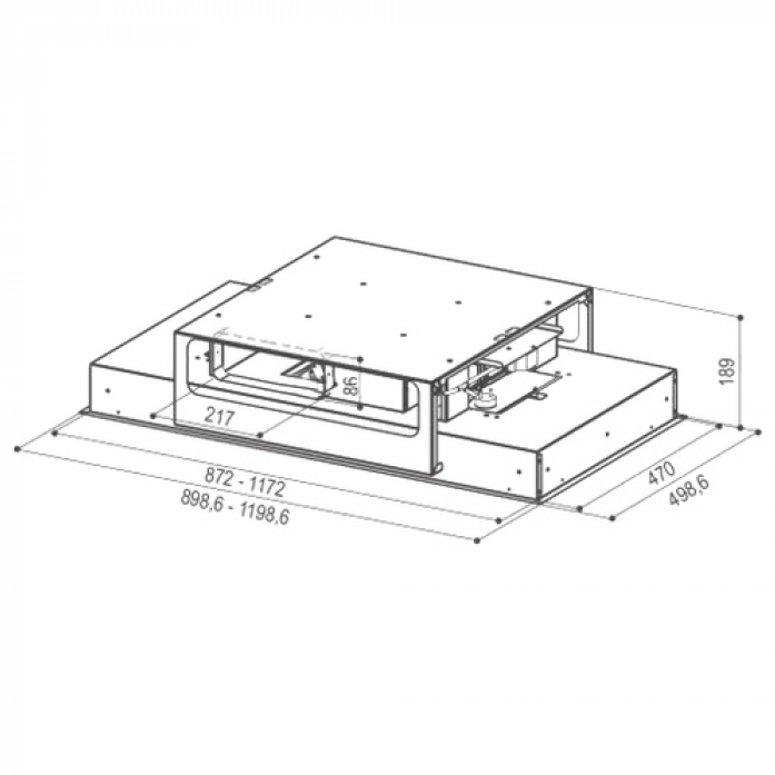 Встраиваемая вытяжка Faber HEAVEN Glass 2.0 WH Flat A90 в магазине «На диване» в Краснодаре  — Выгодная цена