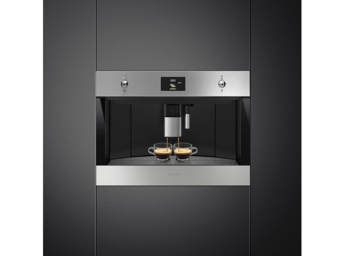 Встраиваемая кофемашина Smeg CMS4303XRU в магазине «На диване» в Краснодаре  — Выгодная цена