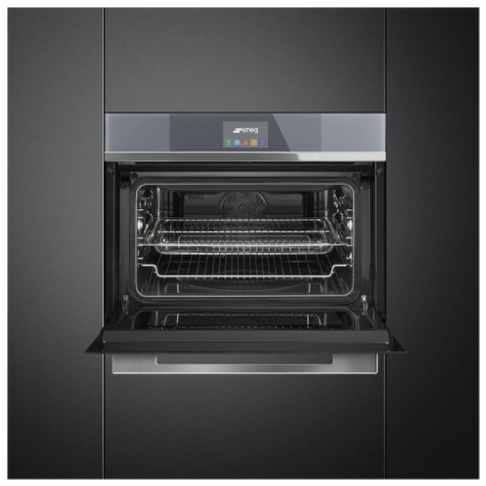 Компактный духовой шкаф Smeg SF4104MCS в магазине «На диване» в Краснодаре  — Выгодная цена