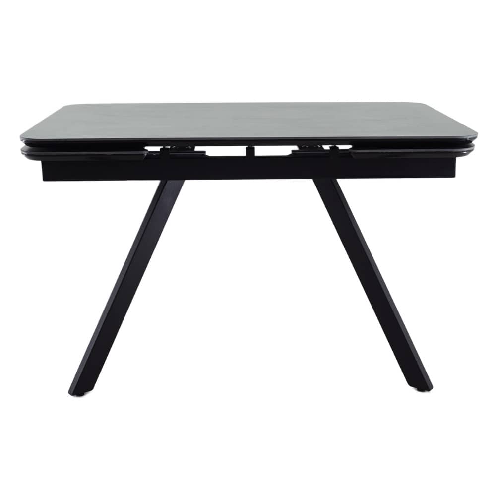 Стол Arthur раскладной 120-184x80x75см, керамогранит чёрный мрамор Greys Black, чёрный в магазине «На диване» в Краснодаре  — Выгодная цена