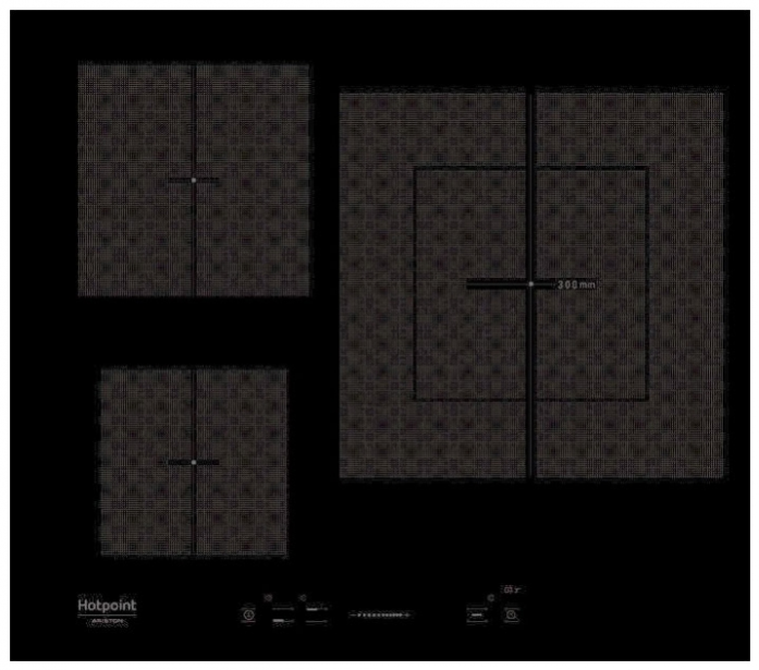 Индукционная варочная панель Hotpoint-Ariston KIS 630 XLD B