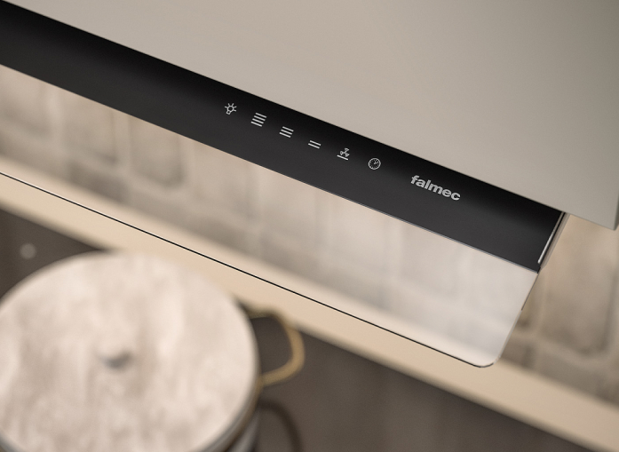 Вытяжка Falmec VIRGOLA NO-DROP TOUCH 120 BLACK CVJN20.E23P2#ZZZN490F в магазине «На диване» в Краснодаре  — Выгодная цена