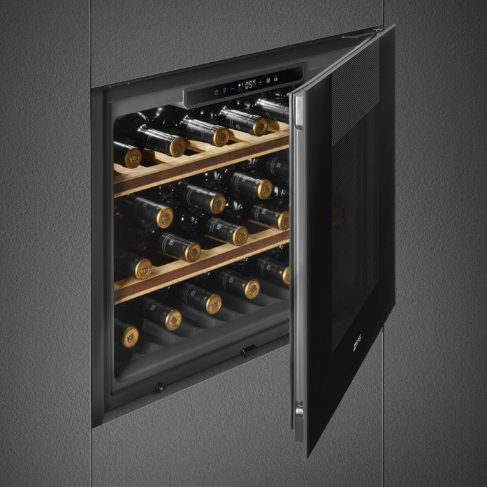 Холодильный шкаф для вина Smeg CVI121B3 в магазине «На диване» в Краснодаре  — Выгодная цена