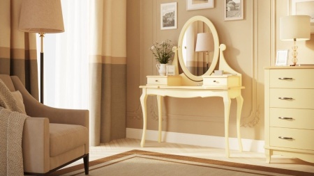 Стол Dreamline туалетный Кассис бук-орех 120х44х162
