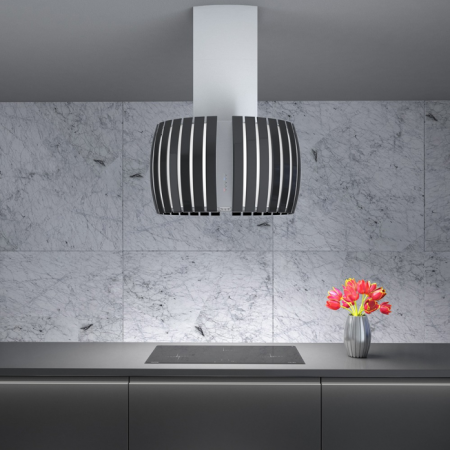 Островная вытяжка Falmec Prestige Isola Glass Black 75 CPGI75.E0P2#ZZZN491F в магазине «На диване» в Краснодаре  — Выгодная цена