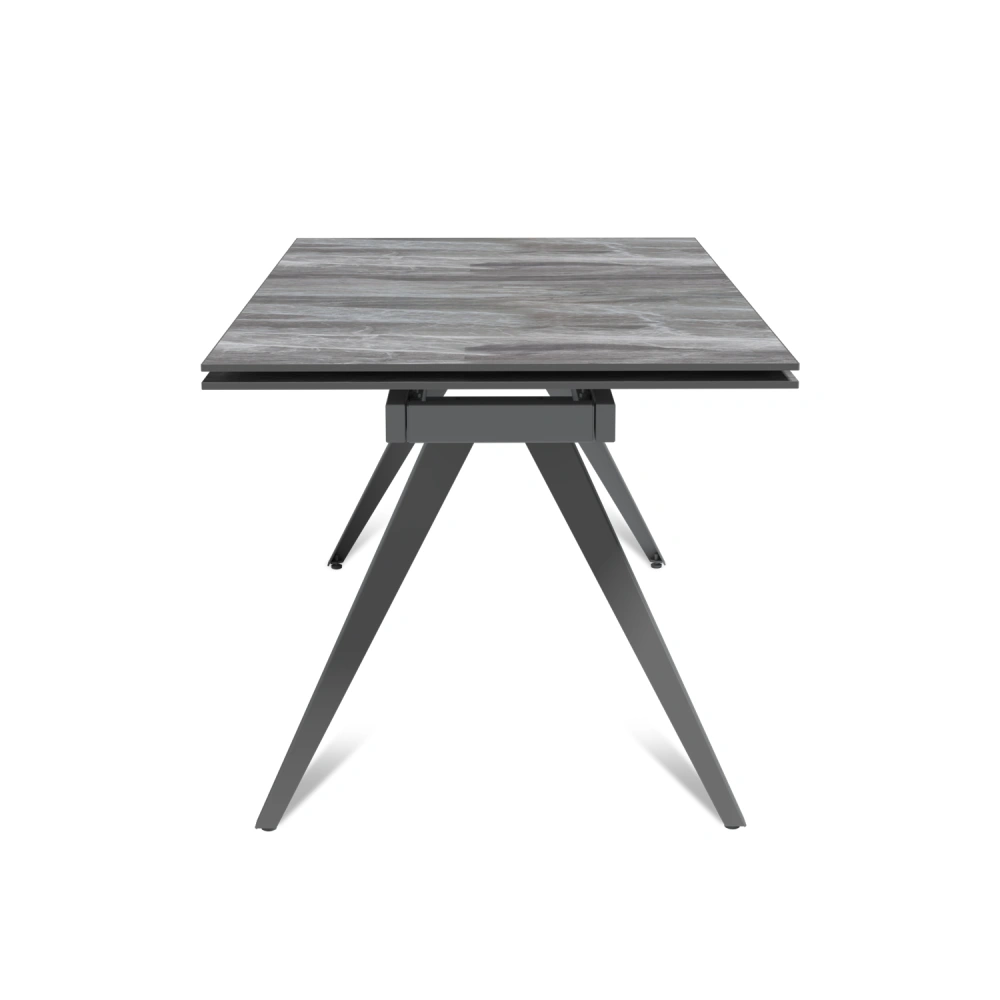 Стол раскладной Асти (160+40+40), керамика глянцевая Italian Light Grey в магазине «На диване» в Краснодаре  — Выгодная цена