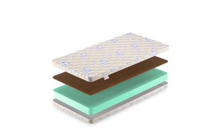 Детский матрас Denwir Baby Springless Eco Foam Hard 11 в магазине «На диване» в Краснодаре  — Выгодная цена